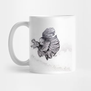 Betta Fish Sketch Mug